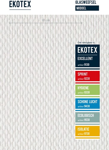 Ekotex isolatie Glasweefselbehang 