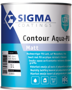 Sigma Contour Aqua Matt