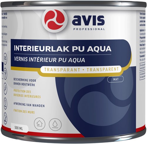 Avis Interieurlak PU Aqua Mat 