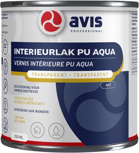 Avis Interieurlak PU Aqua Mat 