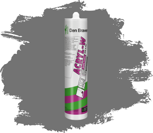 Den Braven Acryl-W Grijs 