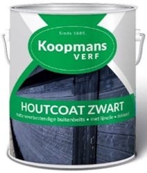 Koopmans Houtcoat zwart