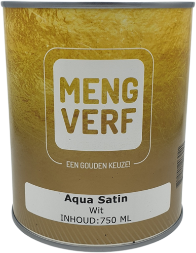 Mengverf Zijdeglans Aqua 