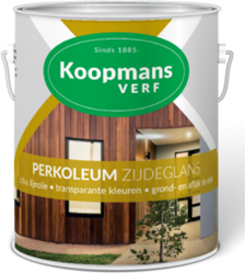 Koopmans perkoleum zijdeglans transparant