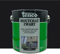Tenco Houtcoat Zwart WB