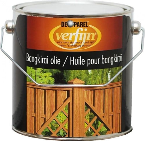 Verfijn Bangkirai olie