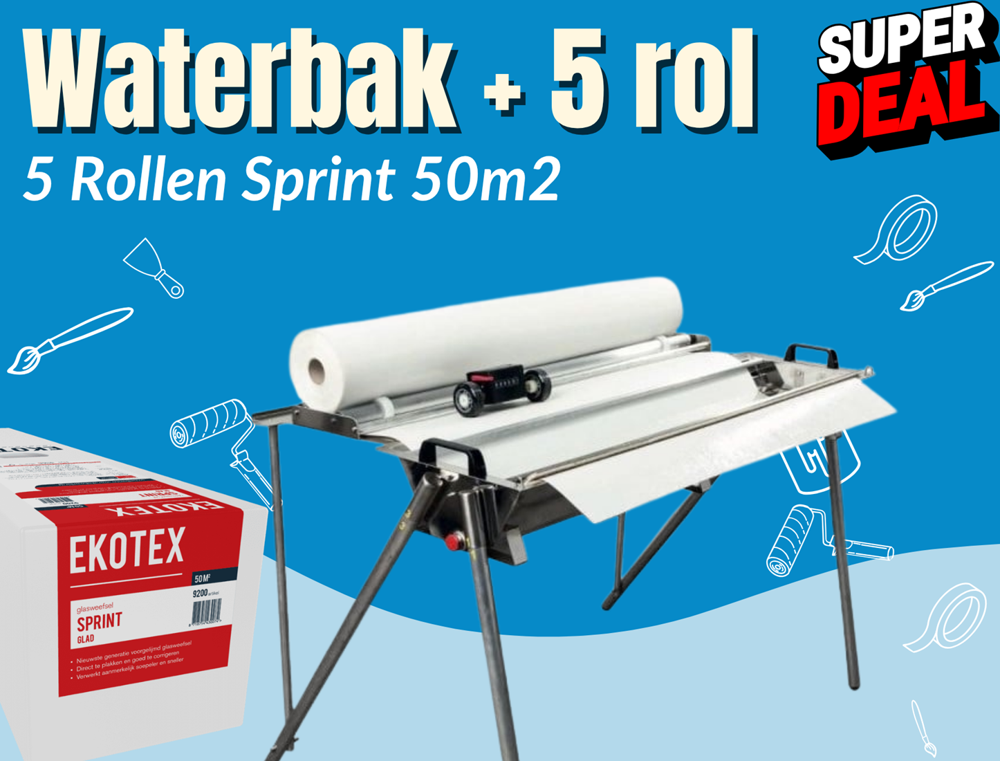 Seeeecoページ Ekotex / Systexx Waterbak goedkoop kopen | Verfgoedkoop