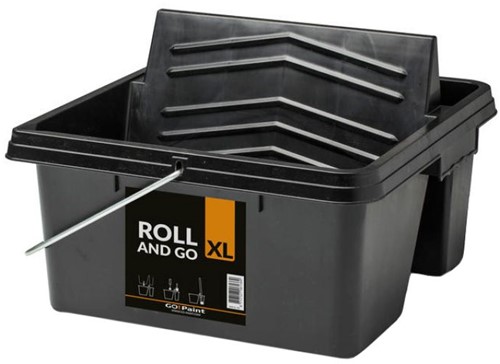 Go! Paint Roll and GO XL Plastic Bak